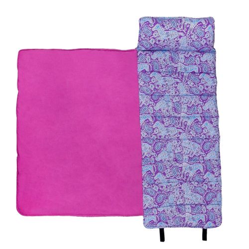  Wildkin Nap Mat with Pillow for Toddler Boys and Girls, Perfect Size for Daycare and Preschool, Designed to Fit on a Standard Cot, Patterns Coordinate with Our Lunch Boxes and Back