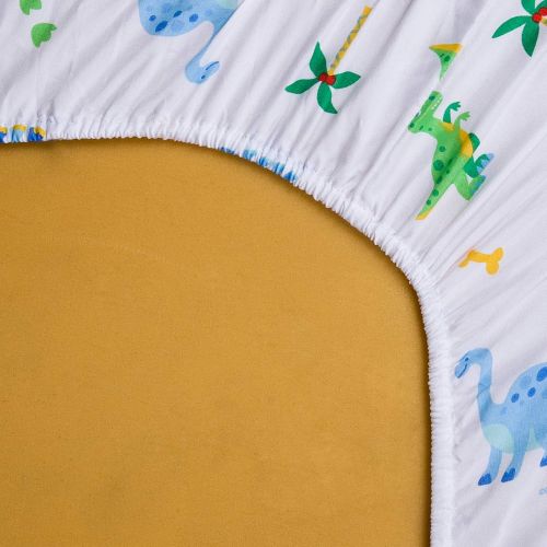  Wildkin Fitted Crib Sheet, Super Soft, Breathable Fitted Crib Sheet, Bold Patterns Coordinate Other Room Decor, Olive Kids Design  Trains, Planes & Trucks