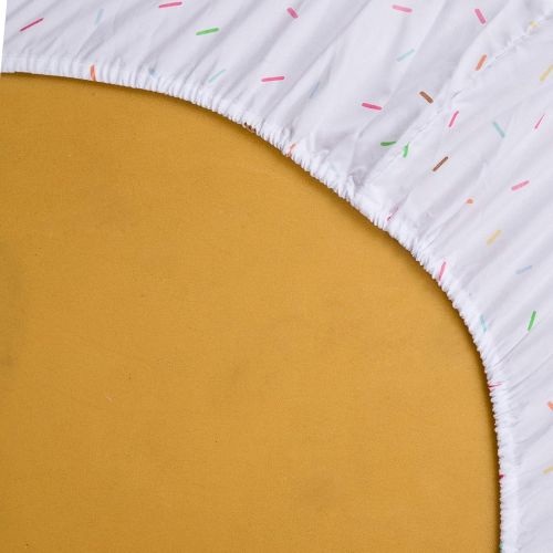  Wildkin Fitted Crib Sheet, Super Soft, Breathable Fitted Crib Sheet, Bold Patterns Coordinate with Other Room Decor, Olive Kids Design  On The Go