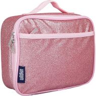 Wildkin Kids Insulated Lunch Box Bag for Boys & Girls, Reusable Kids Lunch Box is Perfect for Elementary, Ideal Size for Packing Hot or Cold Snacks for School & Travel Bento Bags (Pink Glitter)