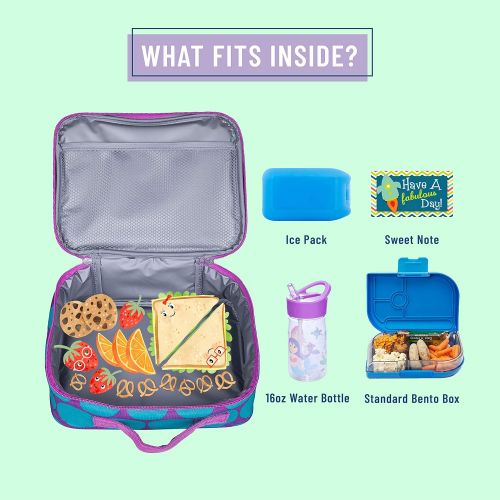  [아마존베스트]Wildkin Kids Insulated Lunch Box for Boys and Girls, Perfect Size for Packing Hot or Cold Snacks for School and Travel, Patterns Coordinate with Our Backpacks and Duffel Bags