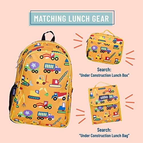  [아마존베스트]Wildkin Kids 15 Inch Backpack for Boys and Girls, Perfect Size for Preschool, Kindergarten, and Elementary School, Patterns Coordinate with Our Lunch Boxes and Duffel Bags