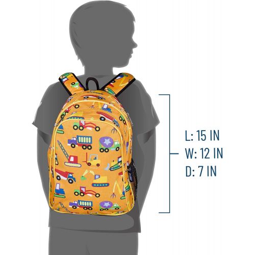  [아마존베스트]Wildkin Kids 15 Inch Backpack for Boys and Girls, Perfect Size for Preschool, Kindergarten, and Elementary School, Patterns Coordinate with Our Lunch Boxes and Duffel Bags