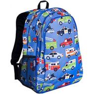 [아마존베스트]Wildkin 15 Inch Backpack, Extra Durable Backpack with Padded Straps and Interior Moisture-Resistant Lining, Perfect for School or Travel, Olive Kids Design  Heroes