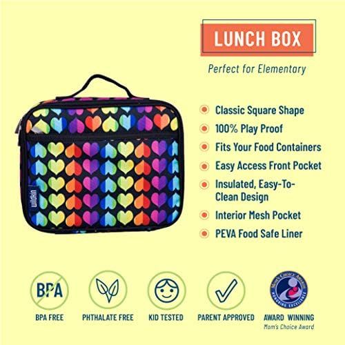  [아마존베스트]Wildkin Kids Insulated Lunch Box for Boys and Girls, Perfect Size for Packing Hot or Cold Snacks for School and Travel, Patterns Coordinate with Our Backpacks and Duffel Bags
