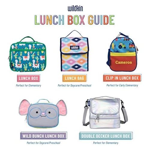  [아마존베스트]Wildkin Kids Insulated Lunch Box for Boys and Girls, Perfect Size for Packing Hot or Cold Snacks for School and Travel, Patterns Coordinate with Our Backpacks and Duffel Bags