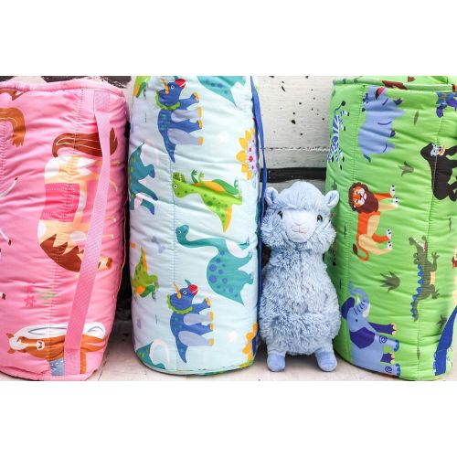  [아마존베스트]Wildkin Nap Mat with Pillow for Toddler Boys and Girls, Perfect Size for Daycare and Preschool, Designed to Fit on a Standard Cot, Patterns Coordinate with Our Lunch Boxes and Back