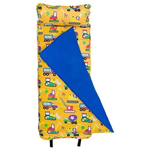  [아마존베스트]Wildkin Nap Mat with Pillow for Toddler Boys and Girls, Perfect Size for Daycare and Preschool, Designed to Fit on a Standard Cot, Patterns Coordinate with Our Lunch Boxes and Back