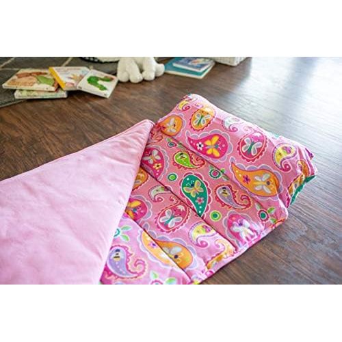  [아마존베스트]Wildkin Nap Mat with Pillow for Toddler Boys and Girls, Perfect Size for Daycare and Preschool, Designed to Fit on a Standard Cot, Patterns Coordinate with Our Lunch Boxes and Back