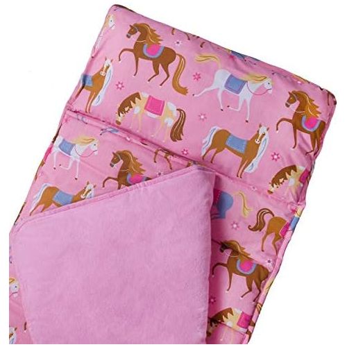  [아마존베스트]Wildkin Nap Mat with Pillow for Toddler Boys and Girls, Perfect Size for Daycare and Preschool, Designed to Fit on a Standard Cot, Patterns Coordinate with Our Lunch Boxes and Back