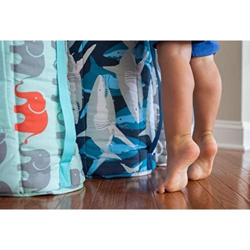 Wildkin Original Nap Mat with Pillow for Toddler Boys and Girls, Ideal for Daycare and Preschool, Measures 50 x 1.5 x 20 Inches, Moms Choice Award Winner, BPA-Free, Olive Kids (Ele