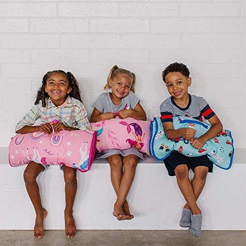  [아마존베스트]Wildkin Day2Day Kids Nap Mat for Boys & Girls, Measures 46 x 21 x 1 Inches Nap Mat for Kids, Ideal for Daycare & Preschool, Nap Mats Perfect for Sleepovers & Travels, BPA-Free (Fir