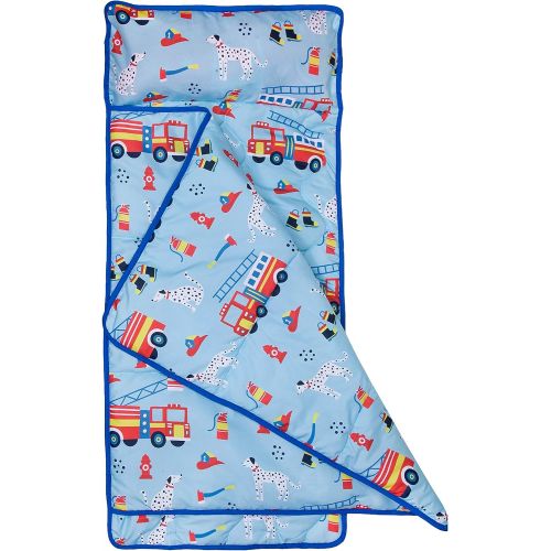  [아마존베스트]Wildkin Day2Day Kids Nap Mat for Boys & Girls, Measures 46 x 21 x 1 Inches Nap Mat for Kids, Ideal for Daycare & Preschool, Nap Mats Perfect for Sleepovers & Travels, BPA-Free (Fir