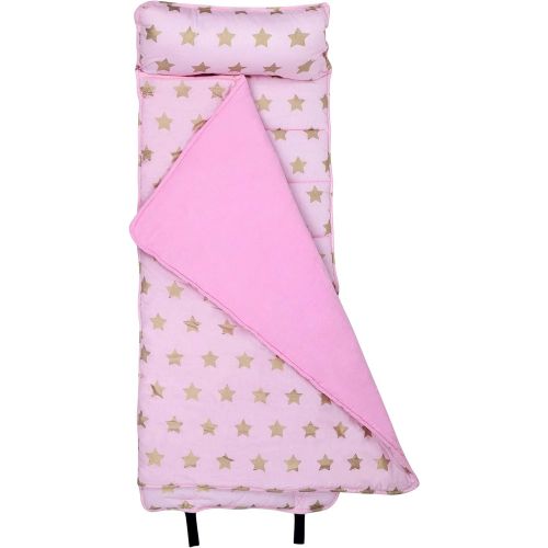  Wildkin Original Nap Mat, Features Built-In Blanket and Pillow, Perfect for Daycare and Preschool or Napping On-the-Go  Fairies