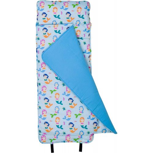  Wildkin Original Nap Mat, Features Built-In Blanket and Pillow, Perfect for Daycare and Preschool or Napping On-the-Go  Fairies