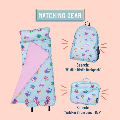  Wildkin Original Nap Mat, Features Built-In Blanket and Pillow, Perfect for Daycare and Preschool or Napping On-the-Go  Fairies