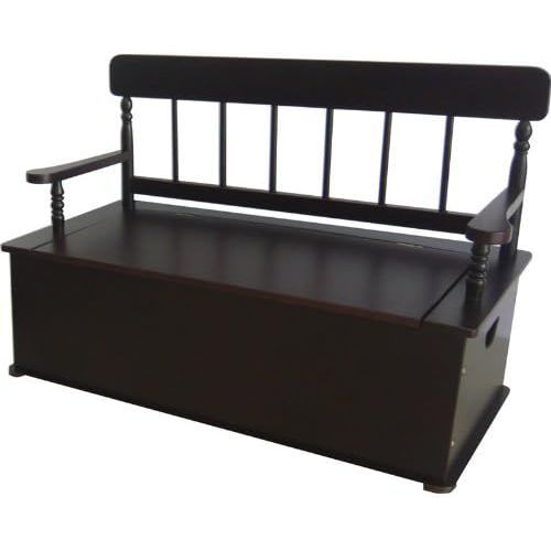 키드크래프트 Wildkin Cherry Finish Toy Box Bench