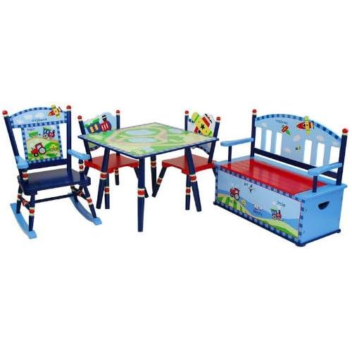 스텝2 Wildkin Gettin Around Table & 2 Chair Set