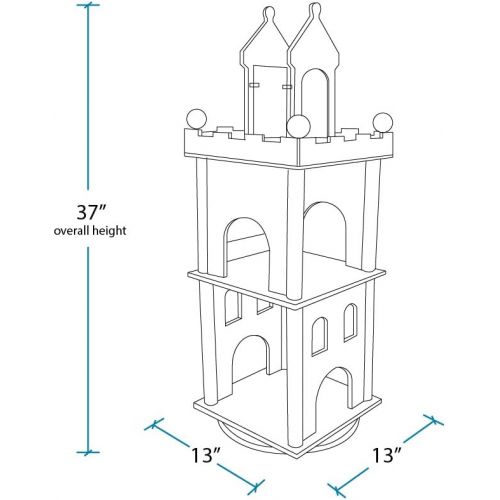  Wildkin Princess Revolving Bookcase