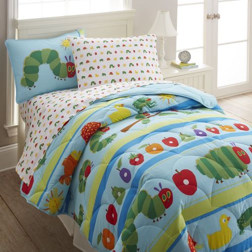  Wildkin Lightweight Full Comforter Set, 100% Cotton Full Comforter with Embroidered Details, Includes Two Matching Shams, Coordinates with Other Room Decor, Olive Kids Design  Pir