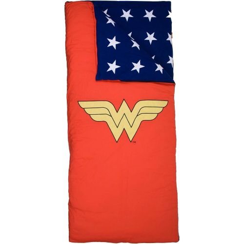  Wildkin Original Sleeping Bag, Features Matching Travel Pillow and Coordinating Storage Bag, Perfect for Sleeping On-The-Go  Stars