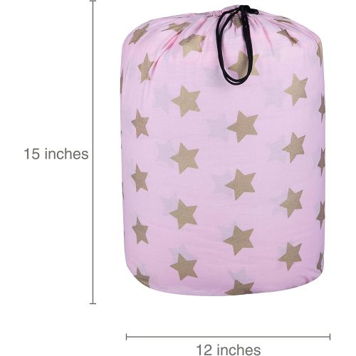  Wildkin Original Sleeping Bag, Features Matching Travel Pillow and Coordinating Storage Bag, Perfect for Sleeping On-The-Go  Stars