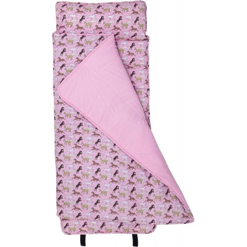  Wildkin Original Nap Mat, Features Built-in Blanket and Pillow, Perfect for Daycare and Preschool or Napping On-The-Go  Stars