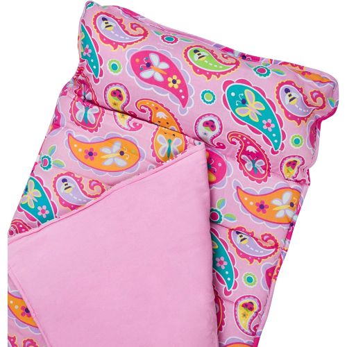  Wildkin Original Nap Mat, Features Built-in Blanket and Pillow, Perfect for Daycare and Preschool or Napping On-The-Go  Stars