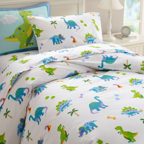  Wildkin Twin Duvet Cover, Super Soft 100% Cotton Twin Duvet Cover with Button Closure, Coordinates with Other Wildkin Room Decor, Olive Kids Design  Trains, Planes, & Trucks