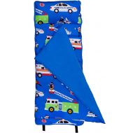 Wildkin Microfiber Nap Mat with Pillow for Toddler Boys and Girls, Perfect Size for Daycare and Preschool, Designed to Fit on a Standard Cot, Patterns Coordinate with Our Lunch Box