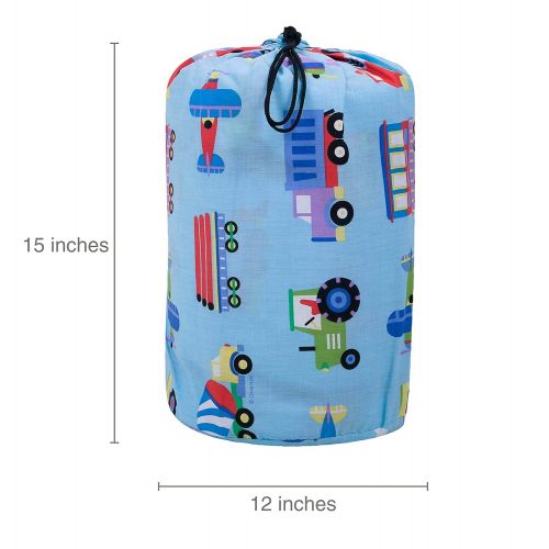  Wildkin Sleeping Bag, Trains Planes & Trucks