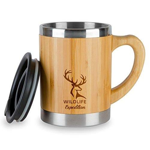  Wildlife Expedition Bamboo MUgs (13.5 Oz)