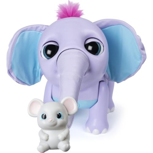  [아마존베스트]Wildluvs Juno My Baby Elephant with Interactive Moving Trunk and Over 150 Sounds and Movements