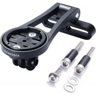 wileosix Bike Adjustable Out Front Bike Computer Combo Extended Mount for Garmin Edge Gopro 130 200 500 510 520 800 810 820 1000 1030 Touring