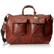Will Leather Goods Mens Leather Traveler Duffle Bag