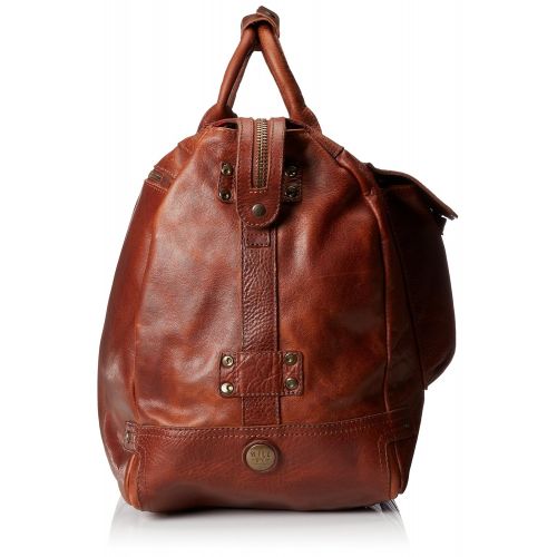  Will Leather Goods Mens Leather Traveler Duffle Bag