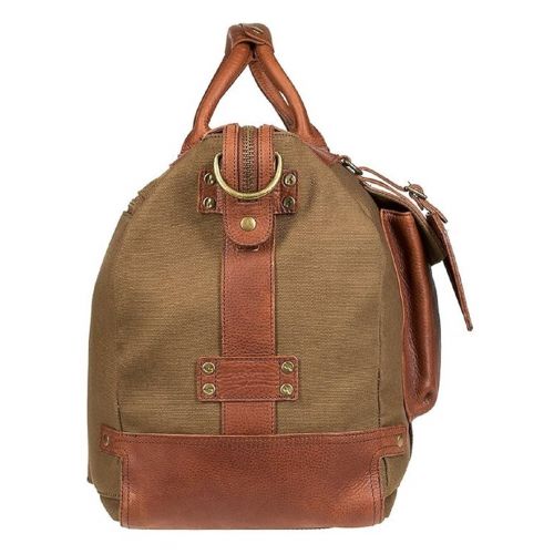  Will Leather Goods Mens Canvas Traveler Duffel Bag