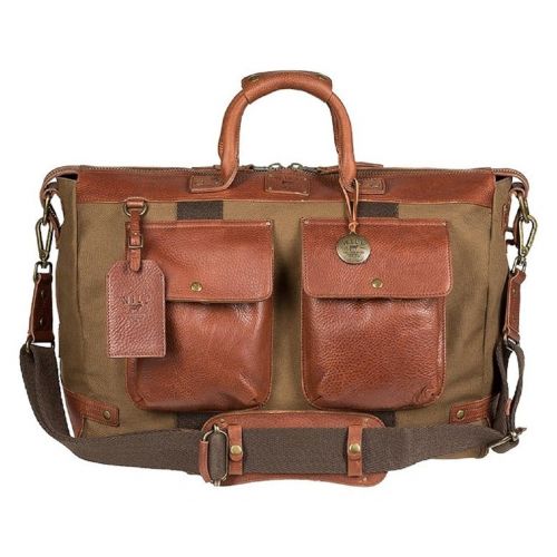  Will Leather Goods Mens Canvas Traveler Duffel Bag