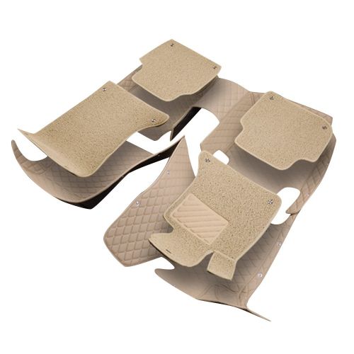  WillMaxMat Custom Car Floor Mats for Lexus IS250 IS350 IS300h,200t 2013-2019 - Detachable Floor Carpets, Tailored Fit, Full Coverage, Waterproof, All Weather(Beige)