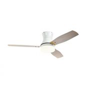 WillanFS 52 Ceiling Fan with 3 Speed Remote Control Timing Function Super noiseless 3 Blade (White)