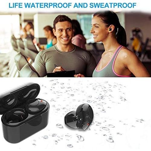  [아마존핫딜][아마존 핫딜] True Wireless Earbuds,Willful T1 Bluetooth 5.0 Earbuds in-Ear Headphones Wireless Earphones (HD Stereo Sound,Clear Call,20H Playtime,2019 Version TWS) with Mic Charging Case for iP