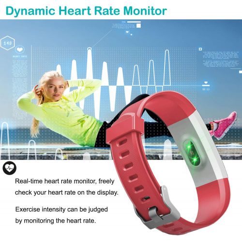  [아마존 핫딜] Willful Fitness Tracker with Heart Rate Monitor, Fitness Watch Activity Tracker IP67 Waterproof Slim Smart Band with Step Calorie Counter 14 Sports Mode Sleep Monitor,Pedometer for