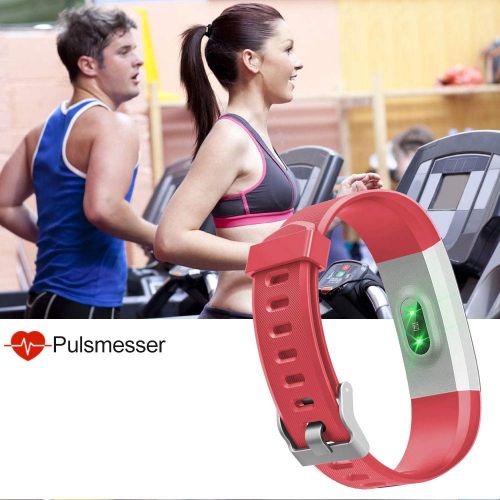  [아마존 핫딜]  [아마존핫딜]Willful Fitness Armband,Wasserdicht IP67 Smartwatch Fitness Tracker Fitness Uhr Pulsuhr Schrittzahler Uhr Damen Herren Aktivitatstracker mit Vibrationsalarm Anruf SMS Willful Fitne