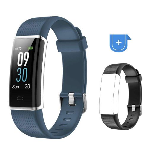  [아마존 핫딜]  [아마존핫딜]Willful Fitness Armband mit Pulsmesser,Wasserdicht IP68 Fitness Tracker Farbbildschirm Fitness Uhr Aktivitatstracker Schrittzahler Uhr Smartwatch Damen Herren Anruf SMS Beachten fue