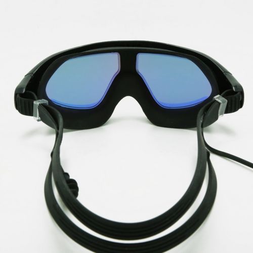  William 337 Erwachsene Brillen Anti-Fog Schwimmbrille Schwimmbrille einstellbar (Farbe : Gray)
