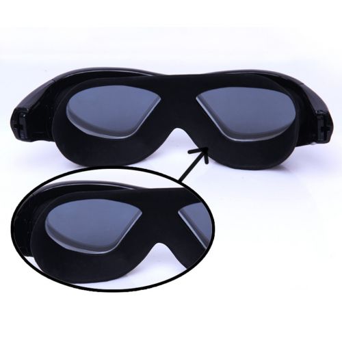  William 337 Schwimmen-Schutzbrillen-UEberzug-SilikonLarge Rahmen-Anti-Fog-Wasserdichte Erwachsene Schwimmen-Eyewear (Farbe : B)