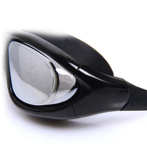  William 337 Schwimmen-Schutzbrillen-UEberzug-SilikonLarge Rahmen-Anti-Fog-Wasserdichte Erwachsene Schwimmen-Eyewear (Farbe : B)