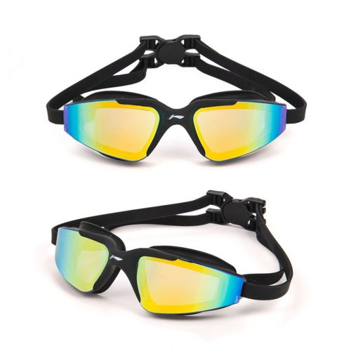  William 337 Schwimmbrille Anti-Fog/brechen UV Einstellbare Schwimmen Brillen Maenner Frauen (Farbe : A)