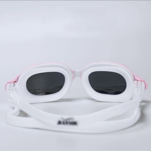  William 337 Bequeme Silikon-Schwimmen-Glaeser tragbare Anti-Fog-UVunisexschwimmen-Schutzbrillen (Farbe : B)