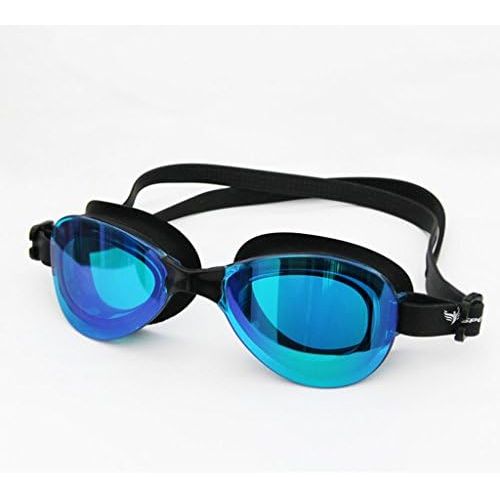  William 337 Professionelle Schwimmbrille Frauen Manner Kid Wasserdichte Anti-Fog UV Schutz Schwimmbrille (Farbe : C)